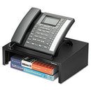 Fellowes® Designer Suites Telephone Stand, 13 x 9.13 x 4.38, Black Pearl