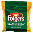 Folgers® Ground Coffee, Fraction Pack, Classic Roast Decaf, 1.5oz, 42/Carton