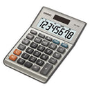 Casio® MS-80B Tax and Currency Calculator, 8-Digit LCD
