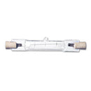 GE QuartzLine Tungsten Halogen Bulb, T3, 100 W, Clear