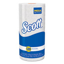 Kitchen Roll Towels, 1-Ply, 11 x 8.75, White, 128/Roll, 20 Rolls/Carton