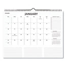 AT-A-GLANCE® Elevation Wall Calendar, Elevation Focus Formatting, 15 x 12, White Sheets,