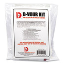 Biohazard Fluid Clean-Up Kit, 10.3 x 1.6 x 10.5, 7 Pieces, Synthetic-Fabric Bag