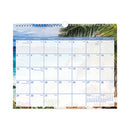 AT-A-GLANCE® Tropical Escape Wall Calendar, Tropical Escape Photography, 15 x 12, Pale Blue/Multicolor Sheets