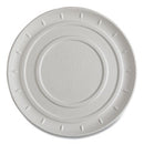 Eco-Products® Vanguard Molded Fiber Pizza Tray, 16" dia, White, Sugarcane, 50/Carton