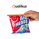 QUALIKUS Reusable Bag Sealer Clips for chips and other food bags, Bag Clips. Preserve Freshness with Airtight & Waterproof Seals, (Mixed Colors 12.5cm 18.5cm 22.5cm 28.5cm) Pack of 16