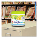 BRIGHT Air® Super Odor Eliminator, Zesty Lemon and Lime, 14 oz Jar, 6/Carton