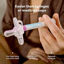 Frida Baby Medicine Dispenser, Medi Frida Baby Medicine Syringe & Accu-Dose Pacifier for Mess & Fuss Free Use